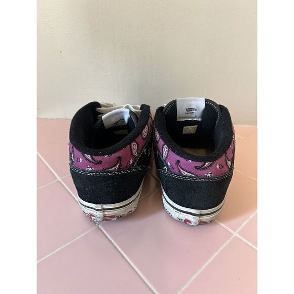 Vans Half Cab 33 DX Paisley Retro Sneaker Purple Cosmic Rodeo Mens Size 7.5 / 9 - Picture 4 of 9